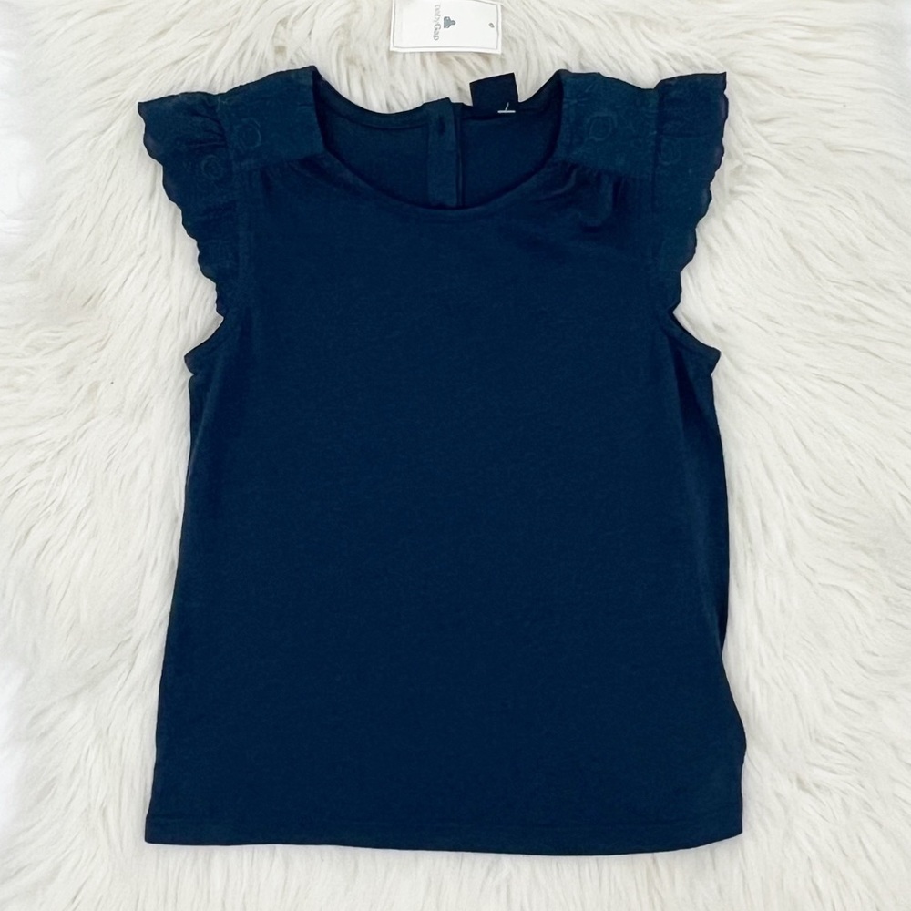 NWT BabyGap Embroidered Shoulder Tank